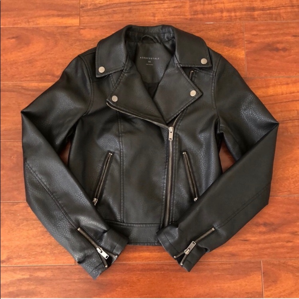 Leather jacket